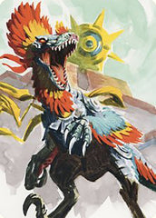 Pantlaza, Sun-Favored Art Card [The Lost Caverns of Ixalan Art Series] | Rook's Games and More