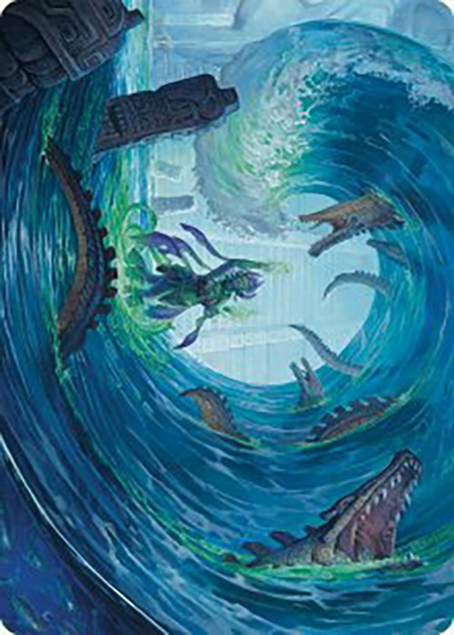 Wave Goodbye Art Card [The Lost Caverns of Ixalan Art Series] | Rook's Games and More