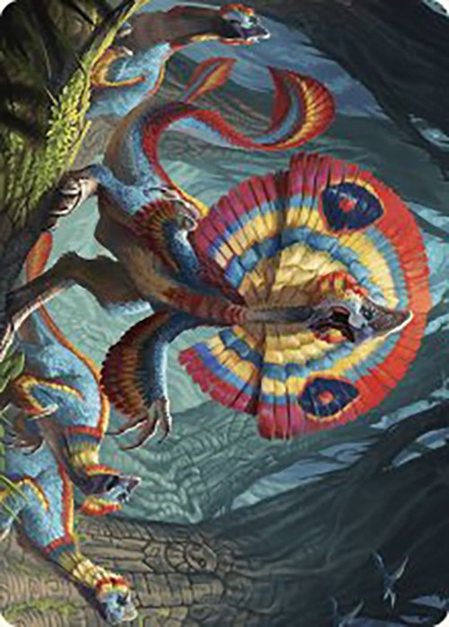 Sunfrill Imitator Art Card [The Lost Caverns of Ixalan Art Series] | Rook's Games and More