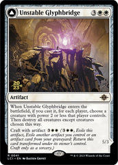 Unstable Glyphbridge // Sandswirl Wanderglyph [The Lost Caverns of Ixalan Prerelease Cards] | Rook's Games and More