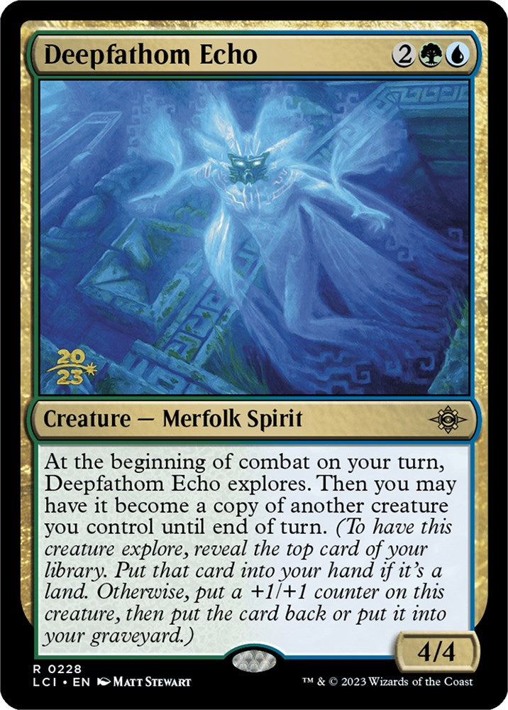 Deepfathom Echo [The Lost Caverns of Ixalan Prerelease Cards] | Rook's Games and More