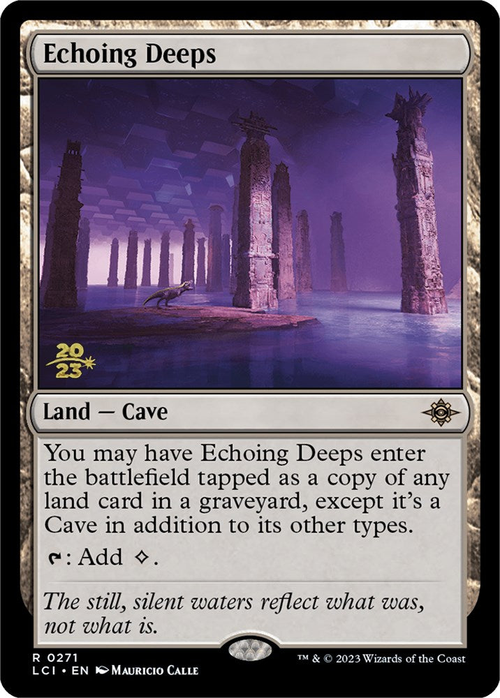 Echoing Deeps [The Lost Caverns of Ixalan Prerelease Cards] | Rook's Games and More