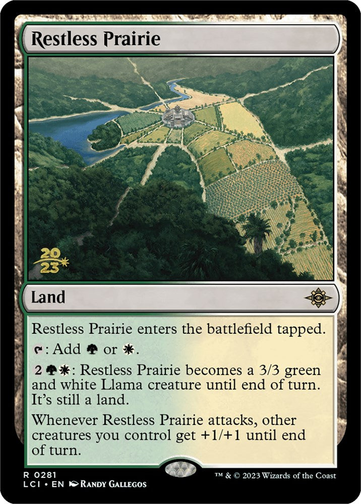 Restless Prairie [The Lost Caverns of Ixalan Prerelease Cards] | Rook's Games and More