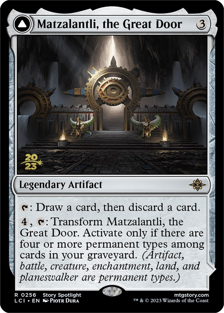 Matzalantli, the Great Door // The Core [The Lost Caverns of Ixalan Prerelease Cards] | Rook's Games and More