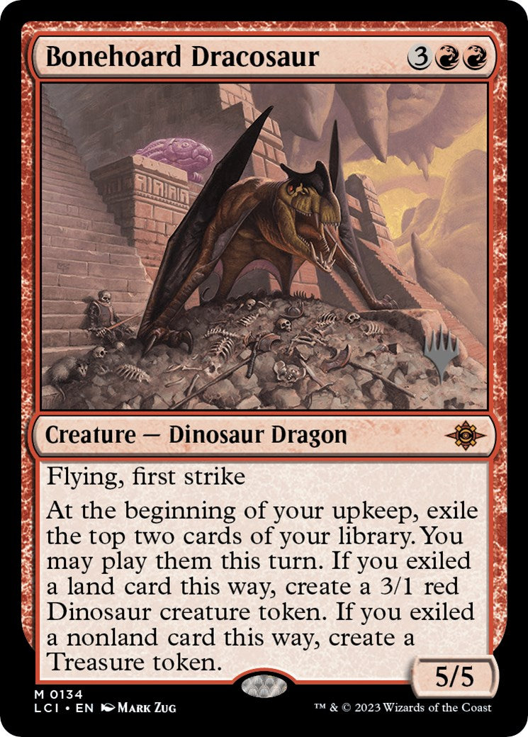 Bonehoard Dracosaur (Promo Pack) [The Lost Caverns of Ixalan Promos] | Rook's Games and More