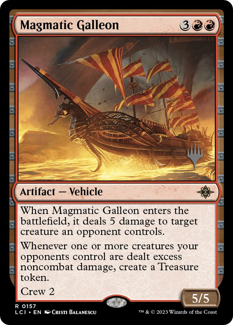 Magmatic Galleon (Promo Pack) [The Lost Caverns of Ixalan Promos] | Rook's Games and More