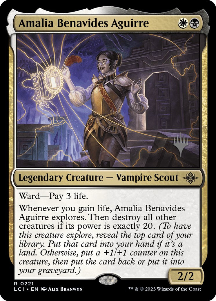 Amalia Benavides Aguirre (Promo Pack) [The Lost Caverns of Ixalan Promos] | Rook's Games and More