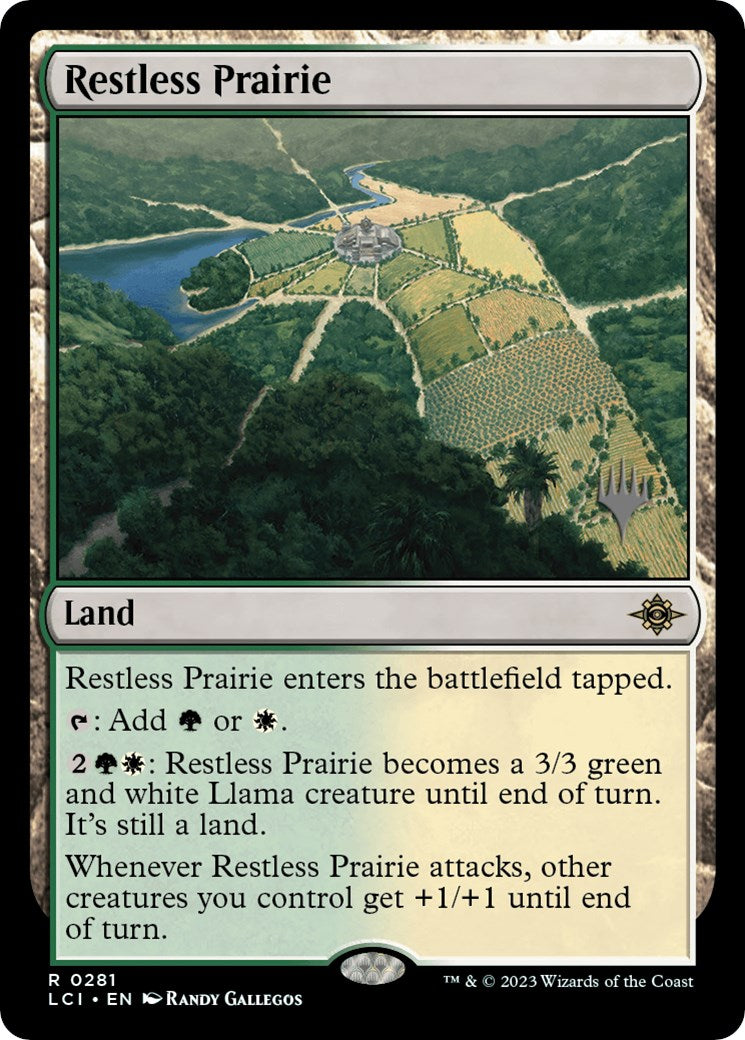 Restless Prairie (Promo Pack) [The Lost Caverns of Ixalan Promos] | Rook's Games and More