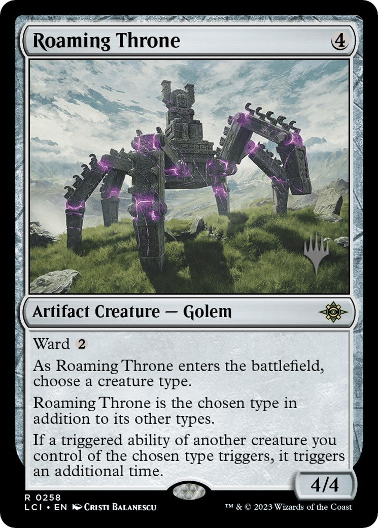 Roaming Throne (Promo Pack) [The Lost Caverns of Ixalan Promos] | Rook's Games and More