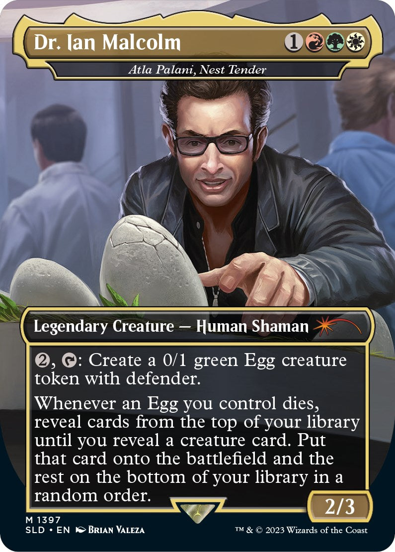 Dr. Ian Malcolm - Atla Palani, Nest Tender [Secret Lair Drop Series] | Rook's Games and More