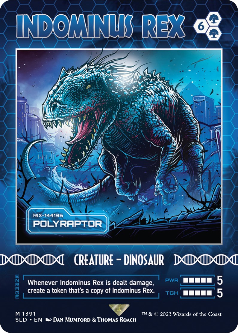 Indominus Rex - Polyraptor [Secret Lair Drop Series] | Rook's Games and More