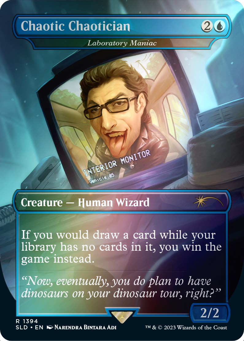 Chaotic Chaotician - Laboratory Maniac (Rainbow Foil) [Secret Lair Drop Series] | Rook's Games and More