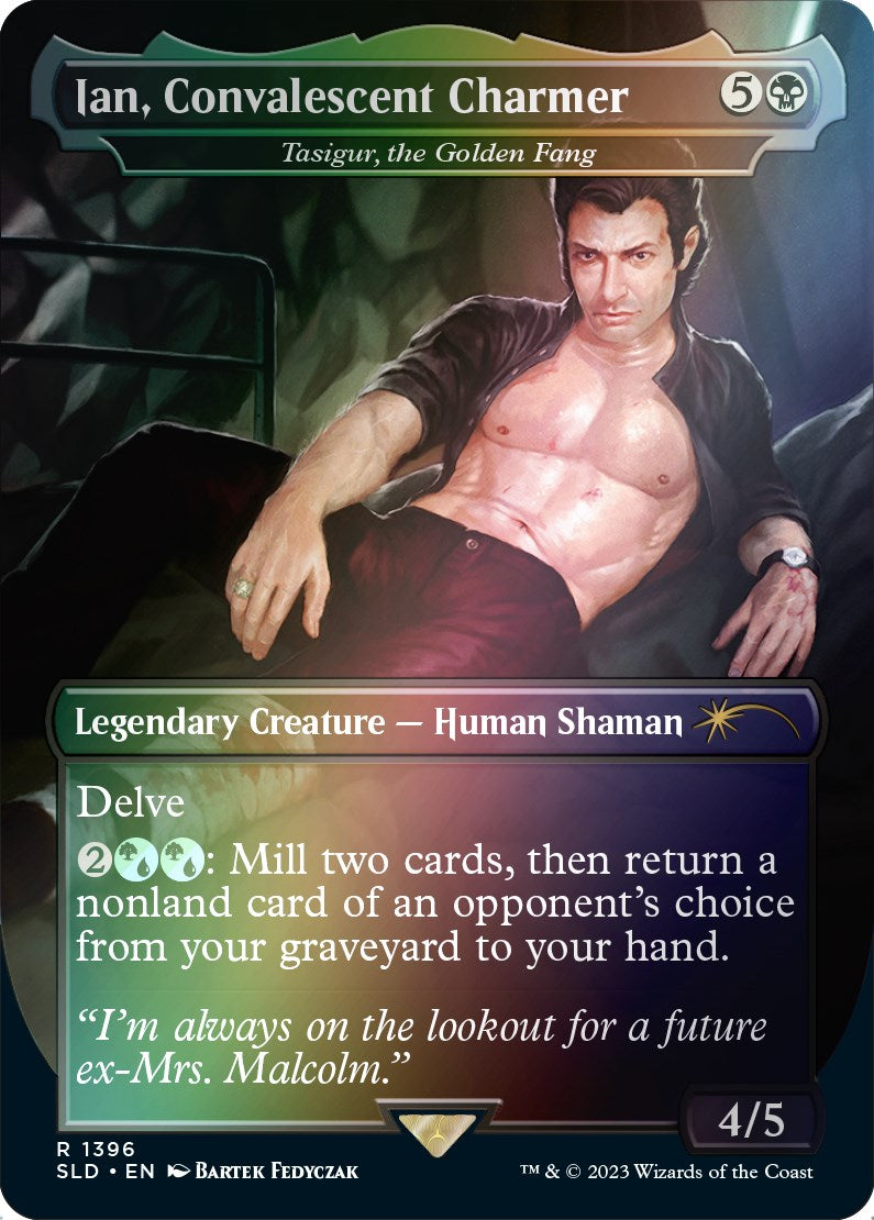 Ian, Convalescent Charmer - Tasigur, the Golden Fang (Rainbow Foil) [Secret Lair Drop Series] | Rook's Games and More