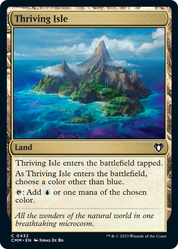 Thriving Isle [Commander Masters] | Rook's Games and More