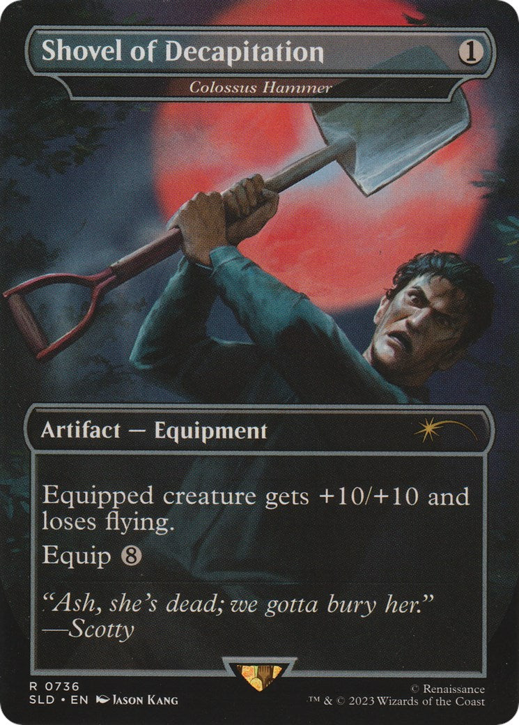 Shovel of Decapitation - Colossus Hammer [Secret Lair Drop Series] | Rook's Games and More
