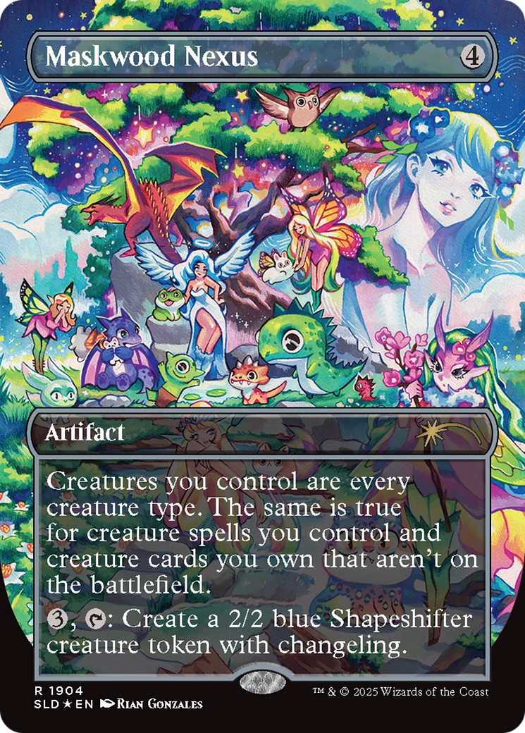 Maskwood Nexus (Double Rainbow Foil) [Secret Lair Drop Series] | Rook's Games and More