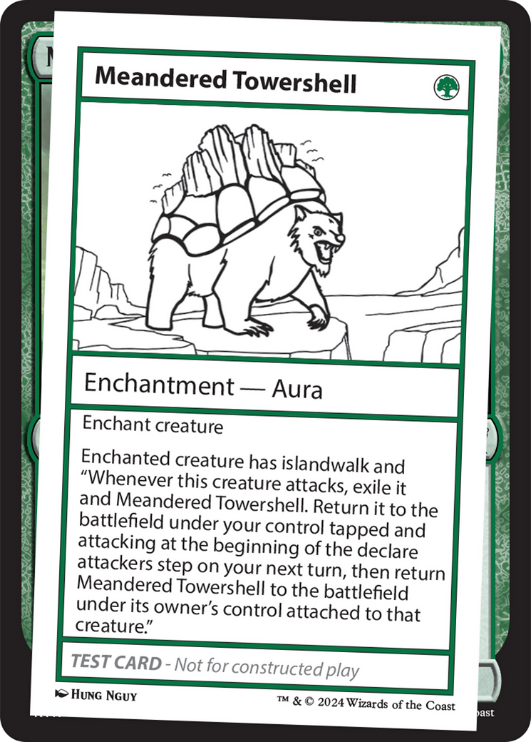 Meandered Towershell [Mystery Booster 2 Playtest Cards] | Rook's Games and More