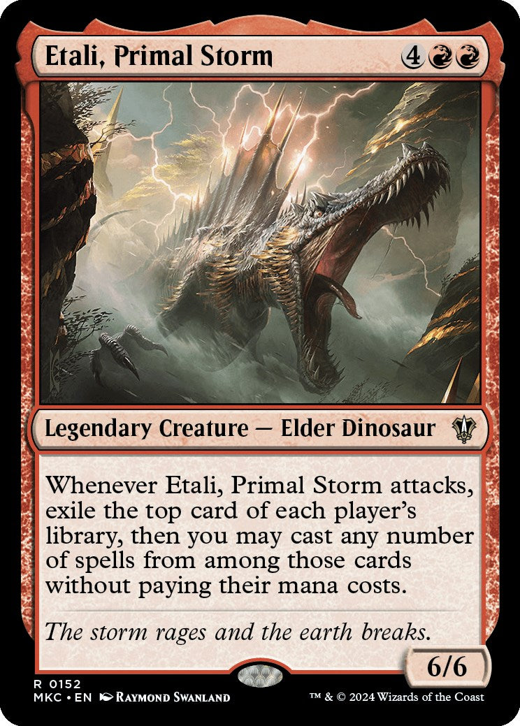 Etali, Primal Storm [Murders at Karlov Manor Commander] | Rook's Games and More