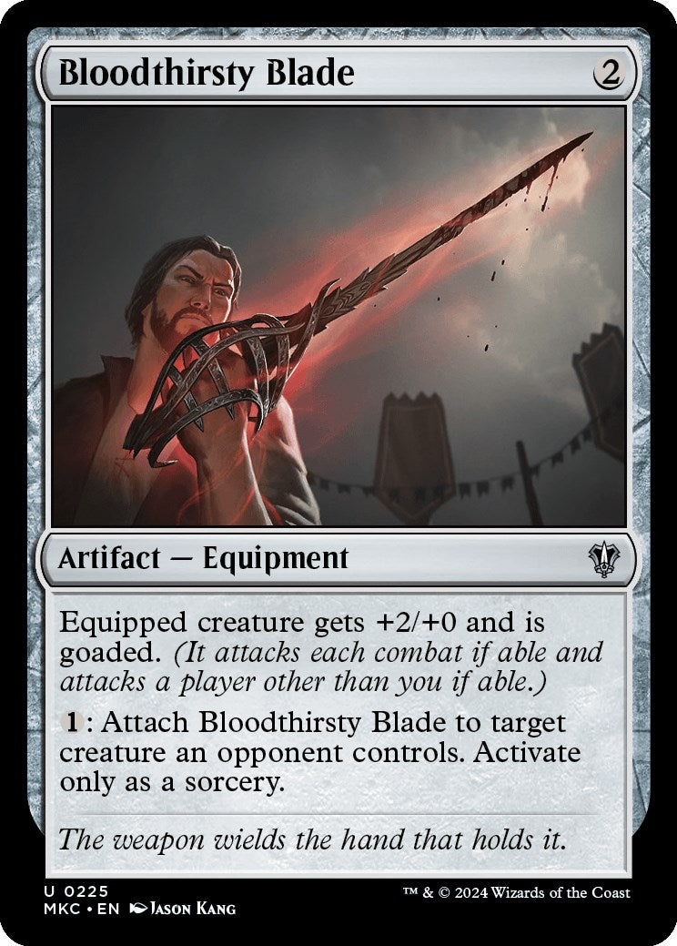 Bloodthirsty Blade [Murders at Karlov Manor Commander] | Rook's Games and More