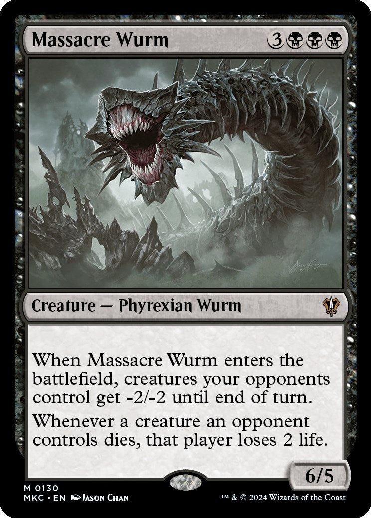 Massacre Wurm [Murders at Karlov Manor Commander] | Rook's Games and More