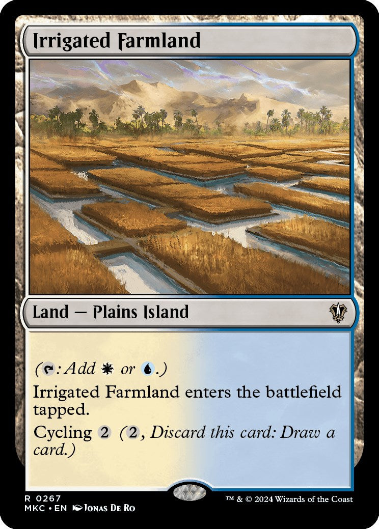 Irrigated Farmland [Murders at Karlov Manor Commander] | Rook's Games and More