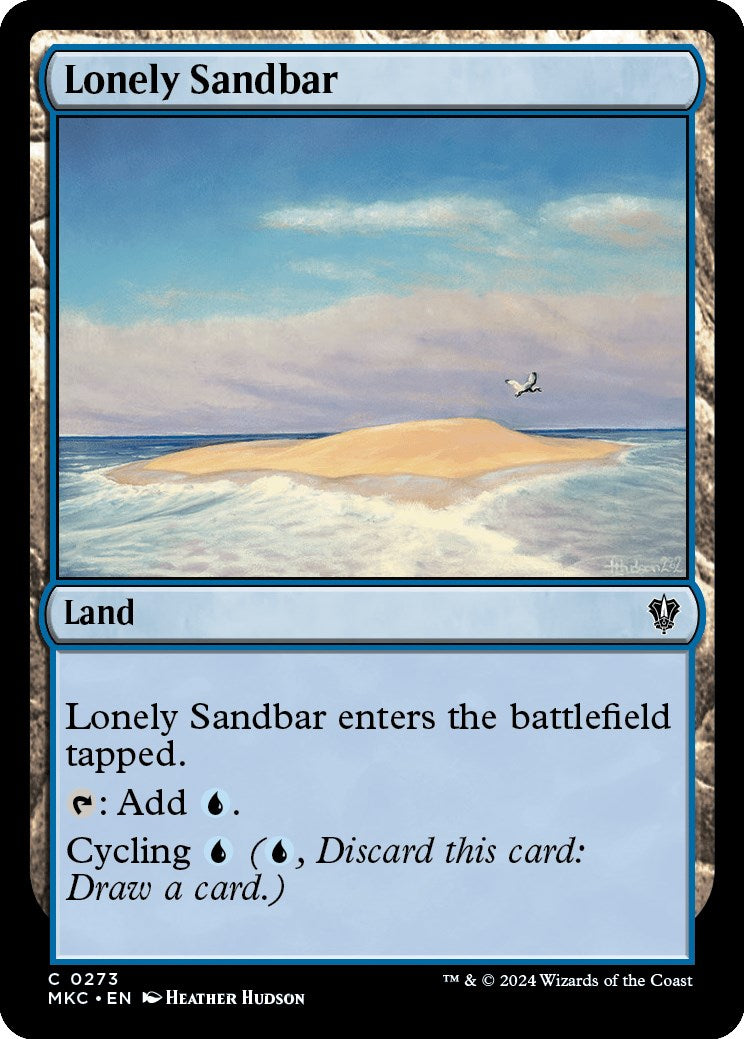 Lonely Sandbar [Murders at Karlov Manor Commander] | Rook's Games and More