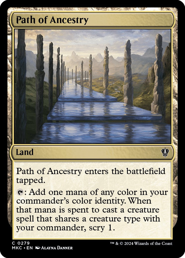 Path of Ancestry [Murders at Karlov Manor Commander] | Rook's Games and More