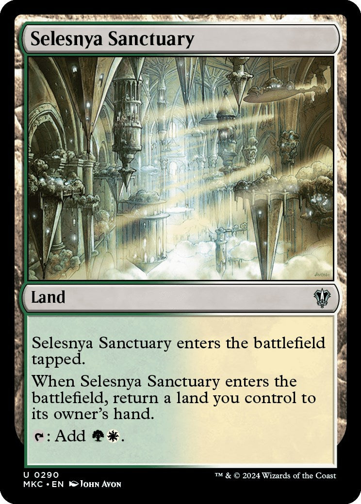 Selesnya Sanctuary [Murders at Karlov Manor Commander] | Rook's Games and More