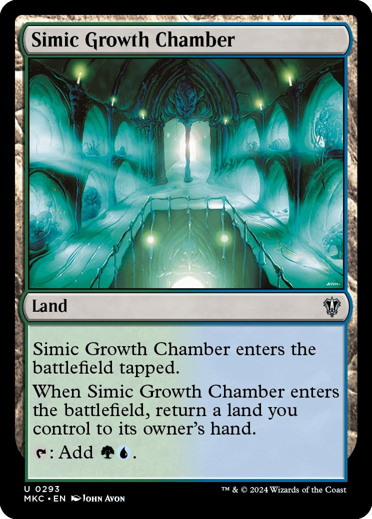 Simic Growth Chamber [Murders at Karlov Manor Commander] | Rook's Games and More