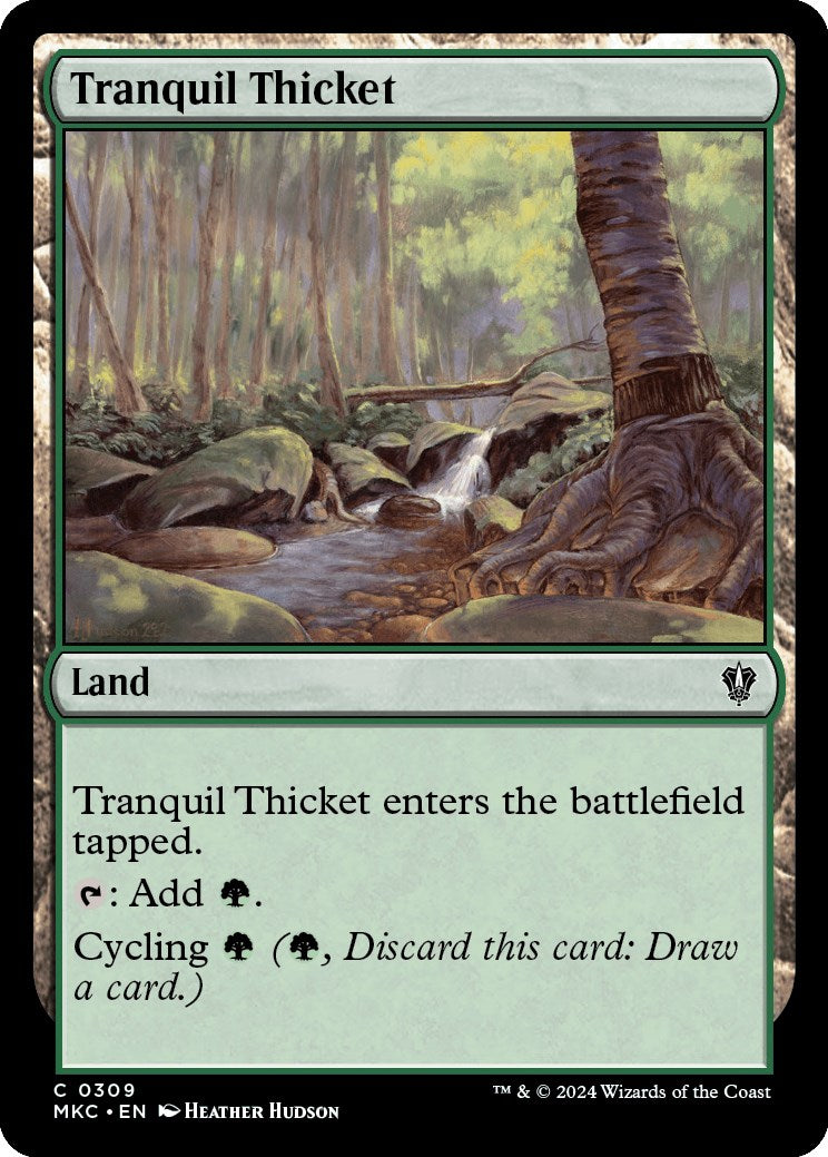 Tranquil Thicket [Murders at Karlov Manor Commander] | Rook's Games and More