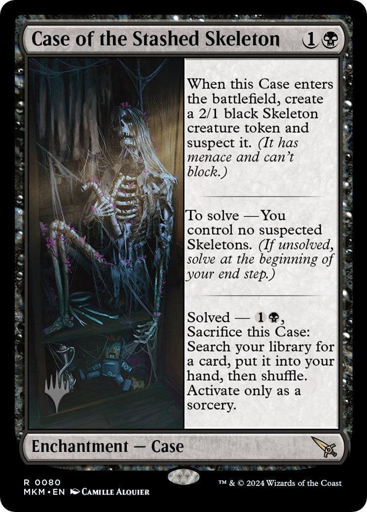 Case of the Stashed Skeleton (Promo Pack) [Murders at Karlov Manor Promos] | Rook's Games and More