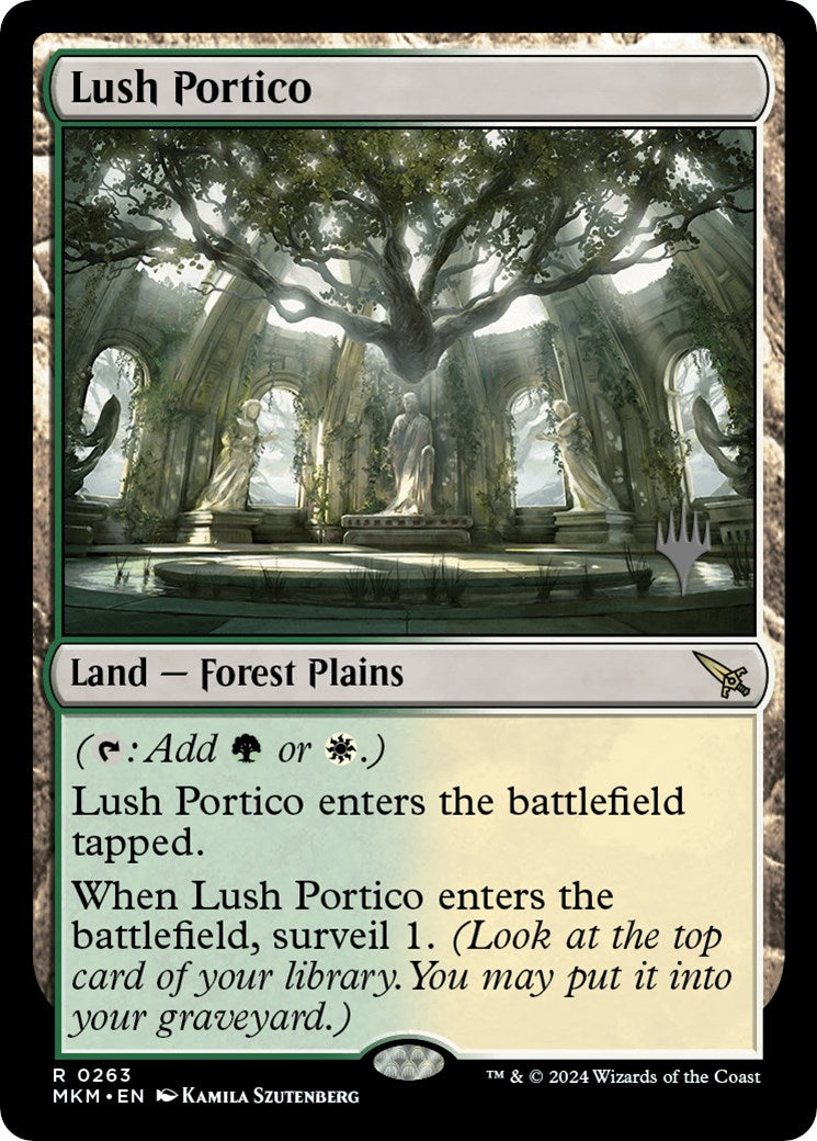 Lush Portico (Promo Pack) [Murders at Karlov Manor Promos] | Rook's Games and More