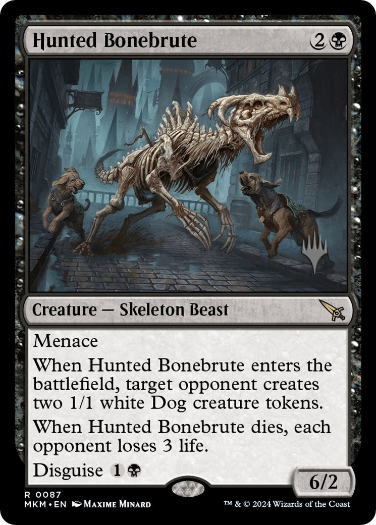 Hunted Bonebrute (Promo Pack) [Murders at Karlov Manor Promos] | Rook's Games and More