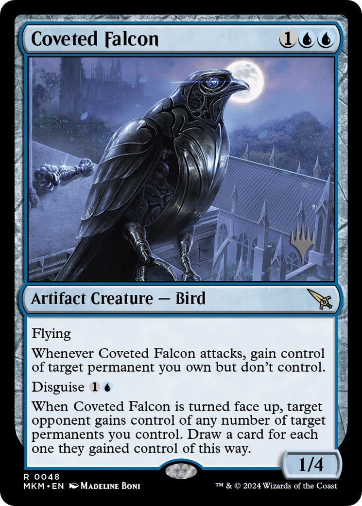 Coveted Falcon (Promo Pack) [Murders at Karlov Manor Promos] | Rook's Games and More