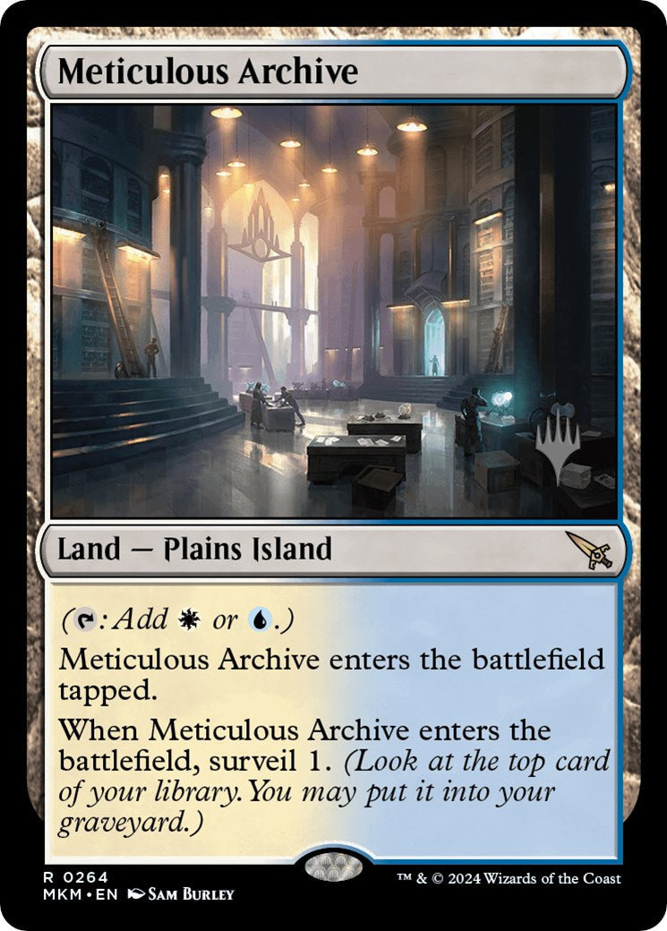 Meticulous Archive (Promo Pack) [Murders at Karlov Manor Promos] | Rook's Games and More