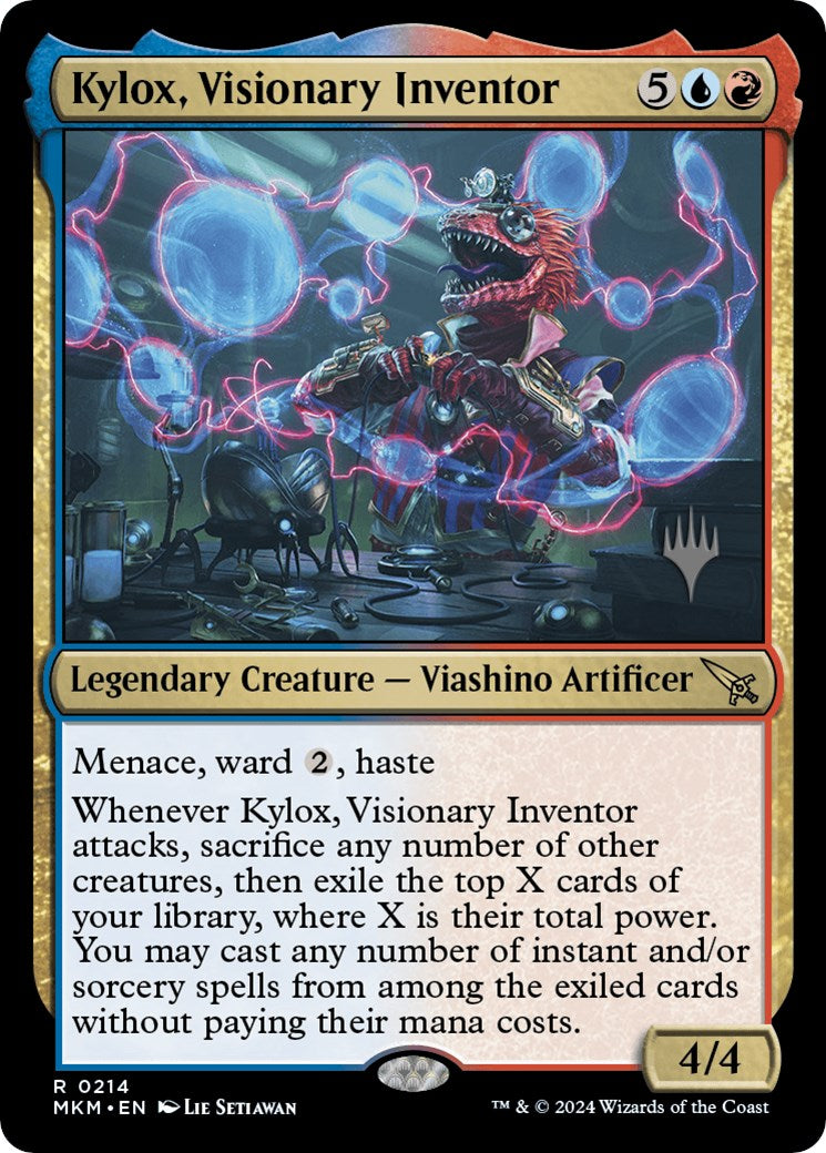 Kylox, Visionary Inventor (Promo Pack) [Murders at Karlov Manor Promos] | Rook's Games and More