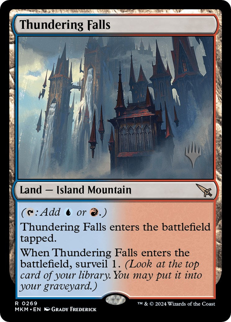 Thundering Falls (Promo Pack) [Murders at Karlov Manor Promos] | Rook's Games and More