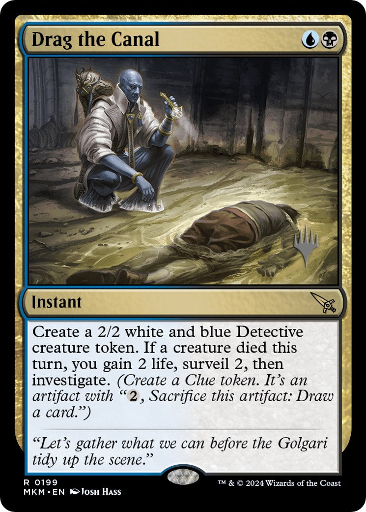 Drag the Canal (Promo Pack) [Murders at Karlov Manor Promos] | Rook's Games and More