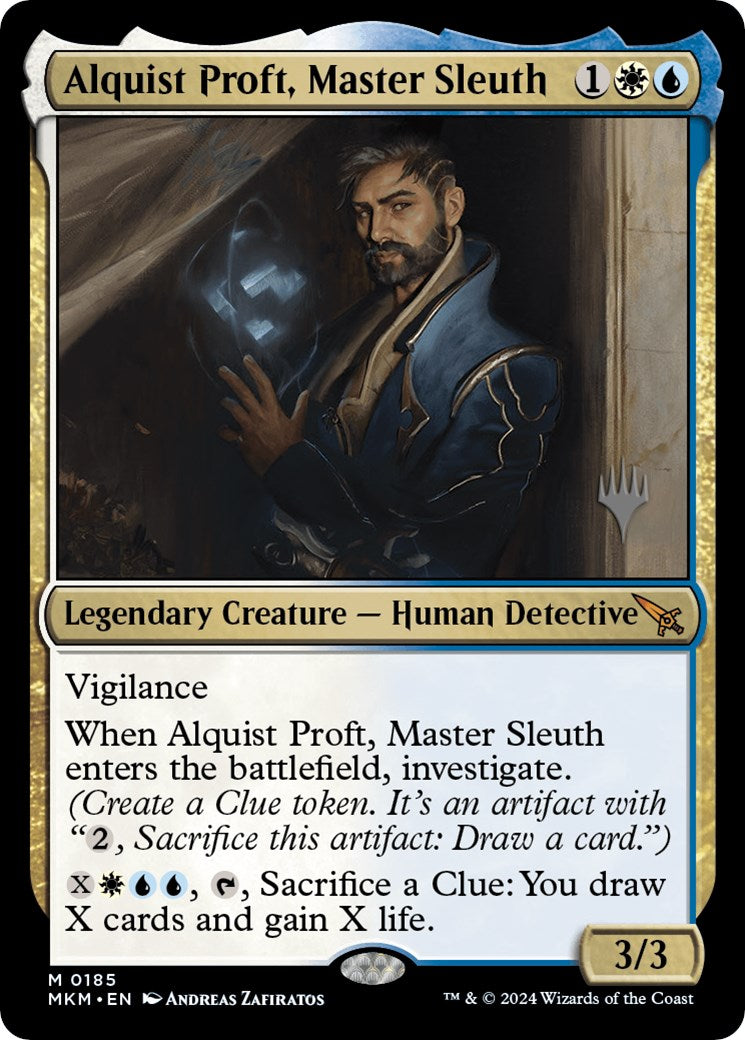 Alquist Proft, Master Sleuth (Promo Pack) [Murders at Karlov Manor Promos] | Rook's Games and More