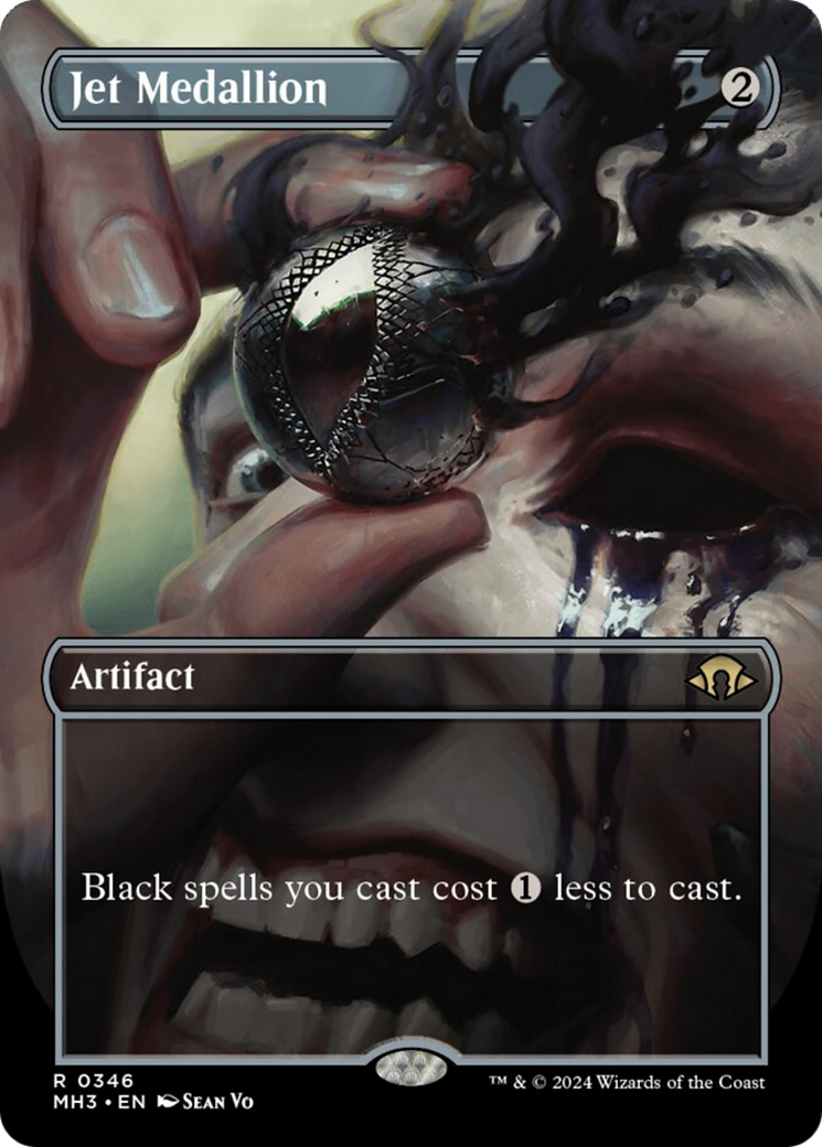 Jet Medallion (Borderless) [Modern Horizons 3] | Rook's Games and More