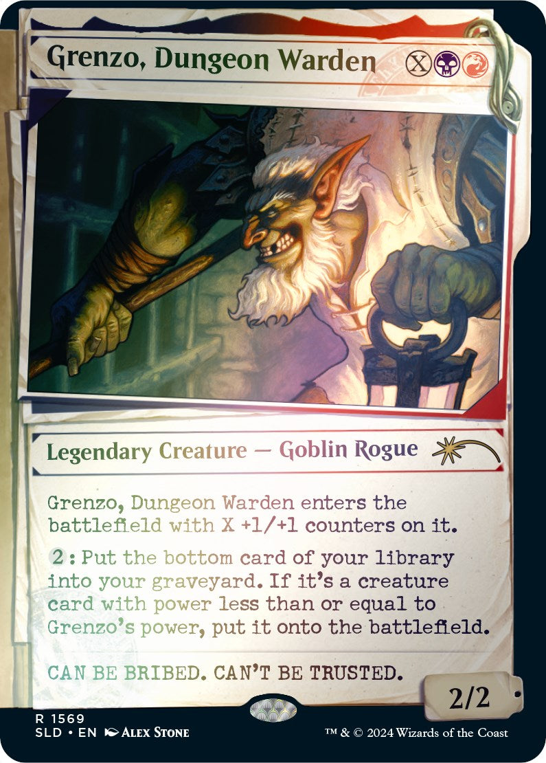 Grenzo, Dungeon Warden (Rainbow Foil) [Secret Lair Drop Series] | Rook's Games and More