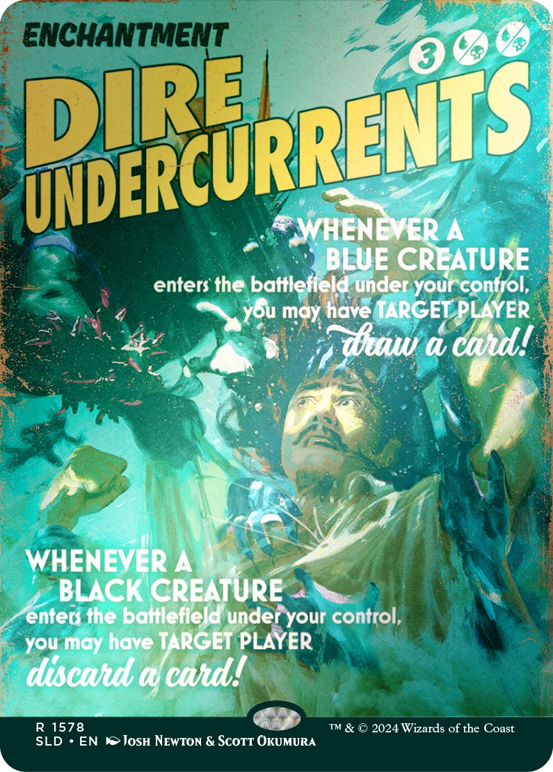 Dire Undercurrents (Rainbow Foil) [Secret Lair Drop Series] | Rook's Games and More