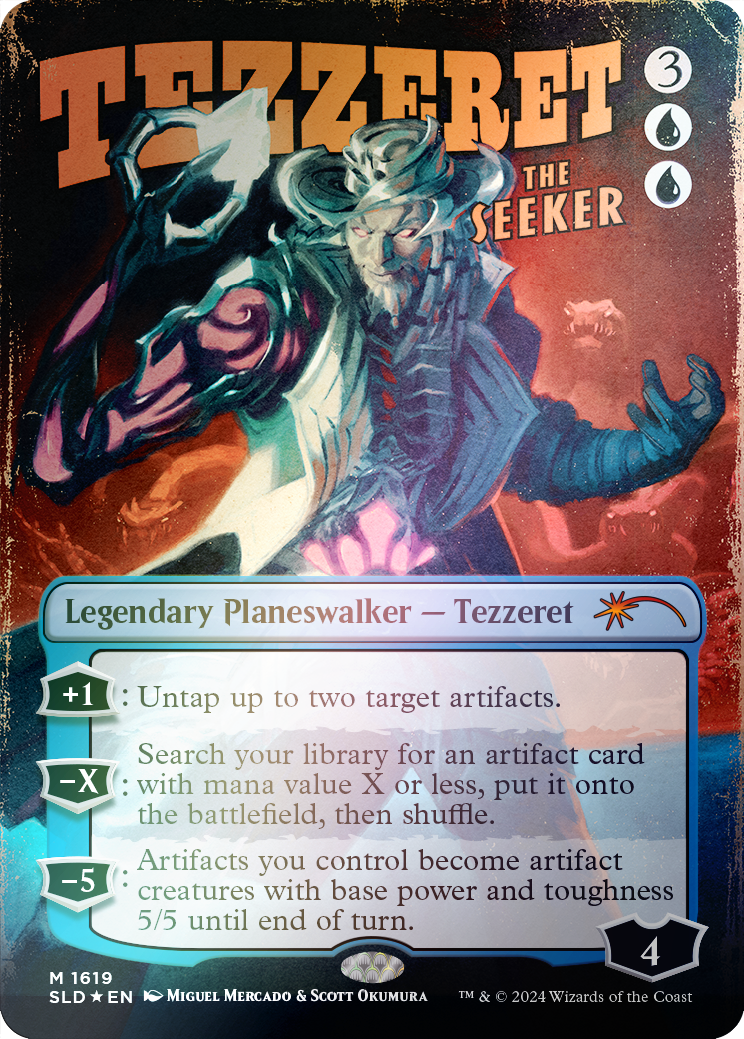 Tezzeret the Seeker (1619) (Rainbow Foil) [Secret Lair Drop Series] | Rook's Games and More