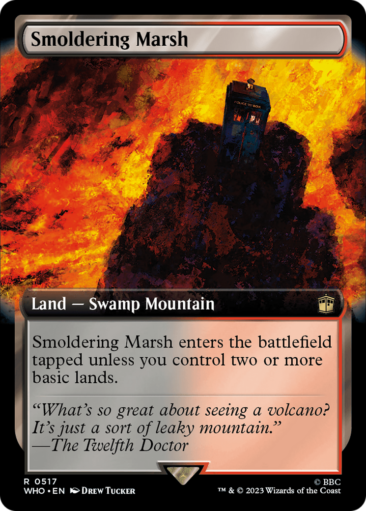 Smoldering Marsh (Extended Art) [Doctor Who] | Rook's Games and More