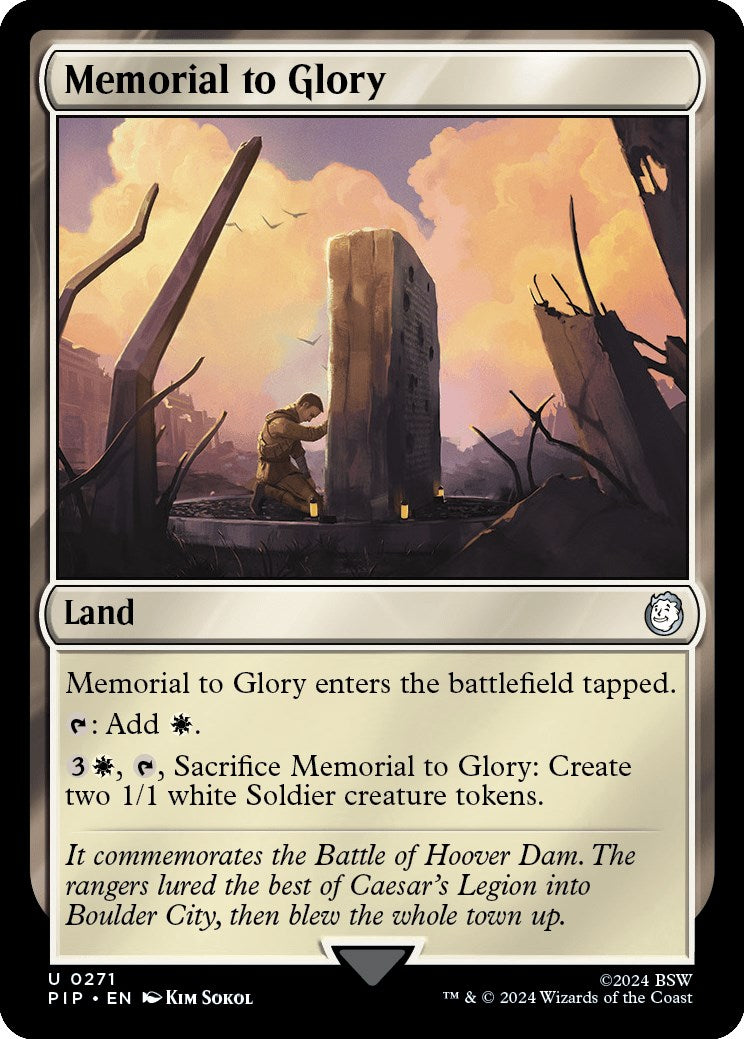 Memorial to Glory [Fallout] | Rook's Games and More