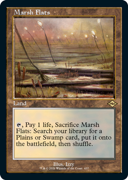 Marsh Flats (Retro Foil Etched) [Modern Horizons 2] | Rook's Games and More