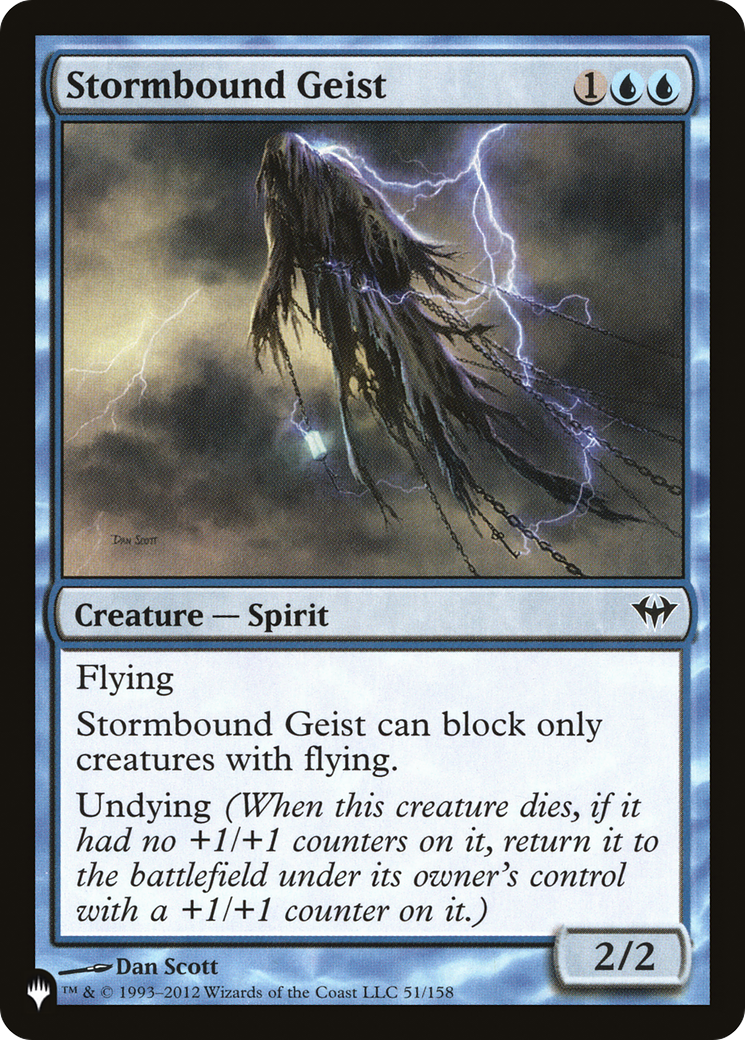 Stormbound Geist [The List] | Rook's Games and More