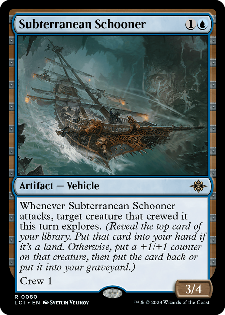 Subterranean Schooner [The Lost Caverns of Ixalan] | Rook's Games and More