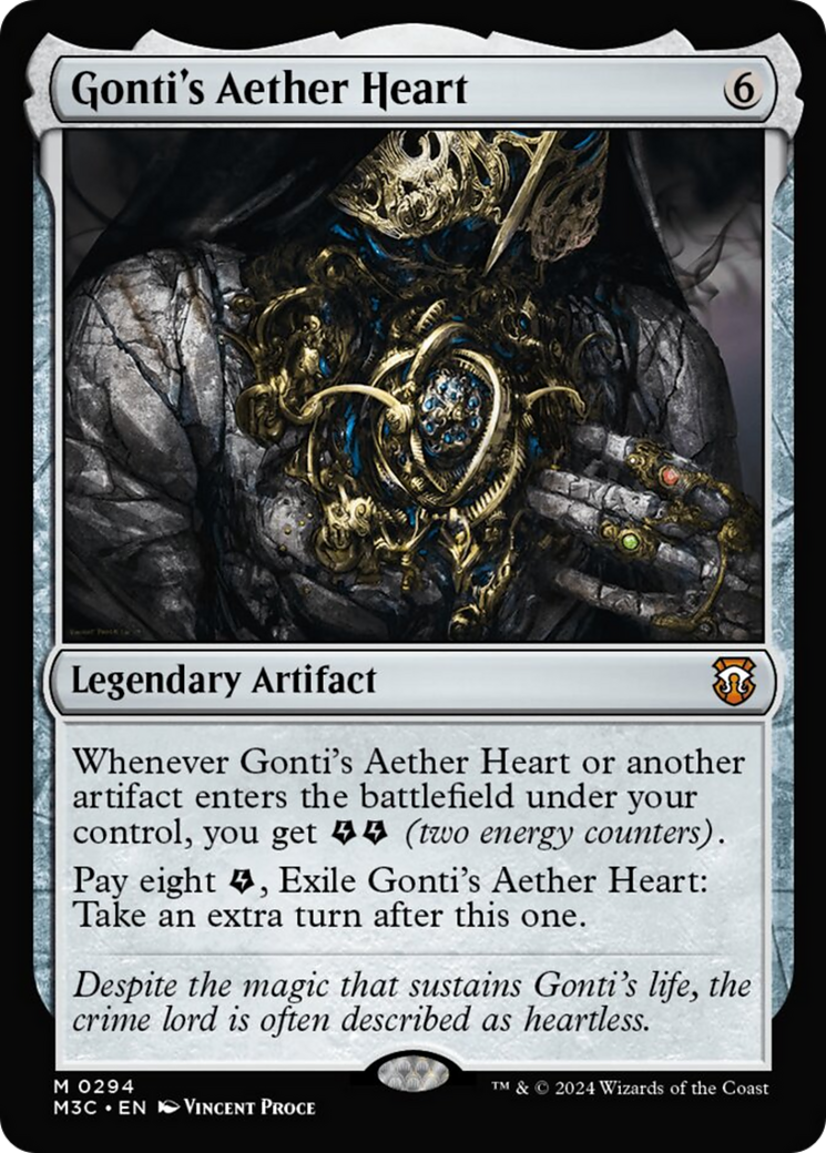 Gonti's Aether Heart [Modern Horizons 3 Commander] | Rook's Games and More