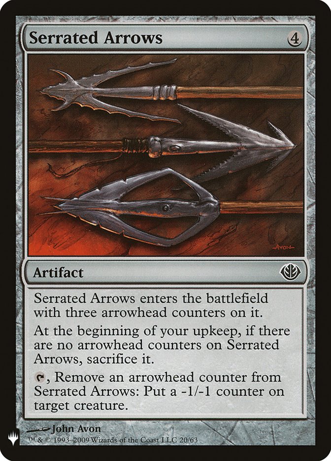 Serrated Arrows [Mystery Booster] | Rook's Games and More